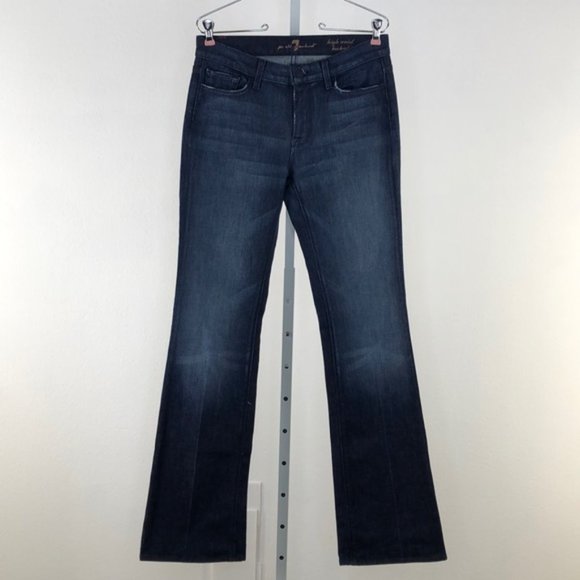 7 For All Mankind Denim - For All Mankind High Waist Boot Cut Jeans, 28